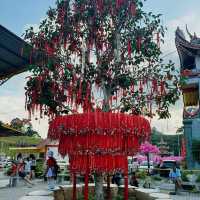 Explore Si Thian Kong Temple: Stunning Decor and the Fun Shouting Fountain