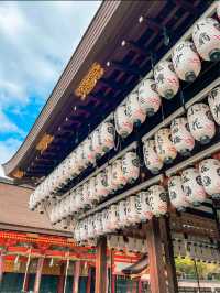Yasaka Shrine in Gion district, Kyoto ⛩️🎎