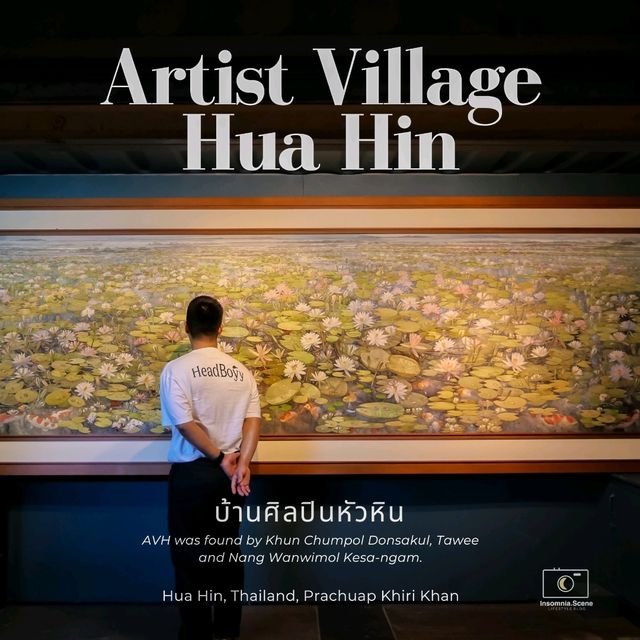 ปักหมุดสายอาร์ตที่ 'บ้านศิลปินหัวหิน' กันครับ