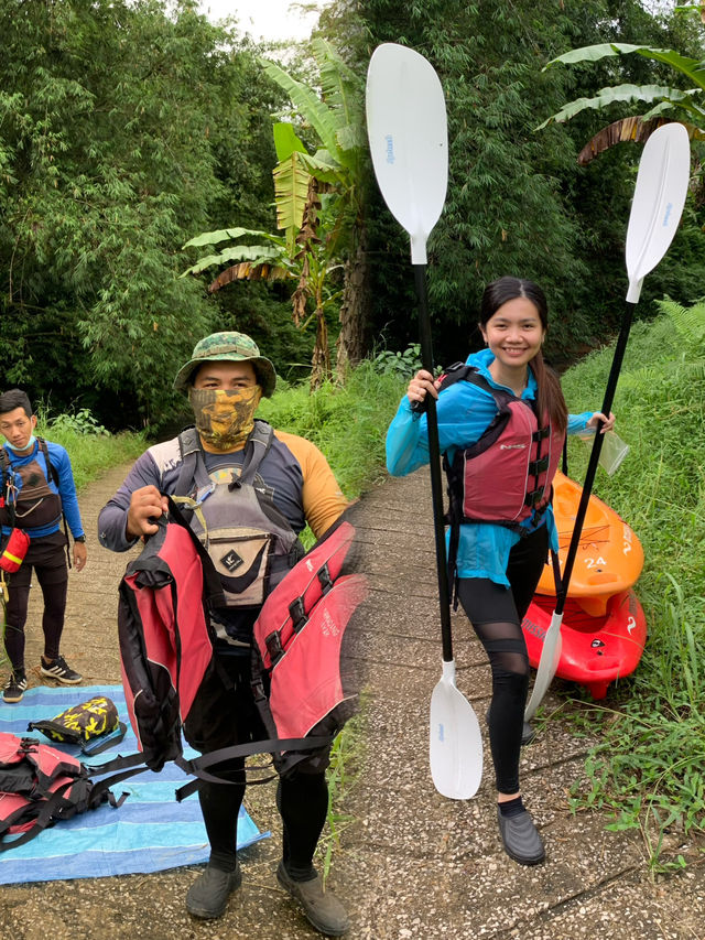 Kayaking Through Kampung Semadang: A Refreshing River Adventure Near Kuching