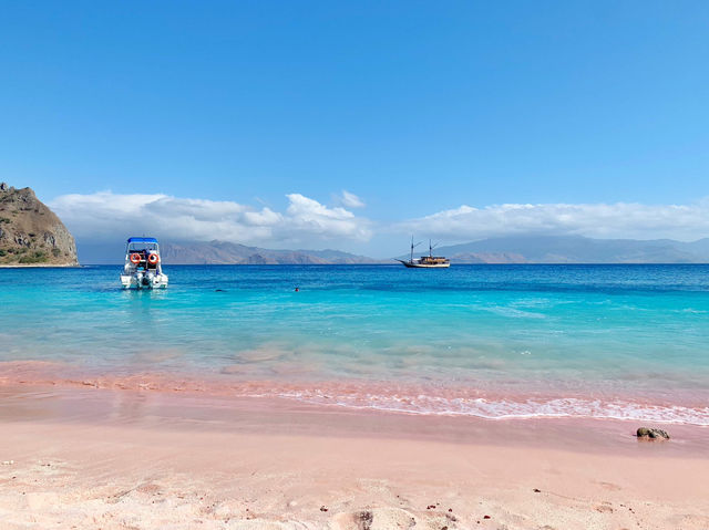 Pink Beach อุทยานแห่งชาติหมู่เกาะ Komodo