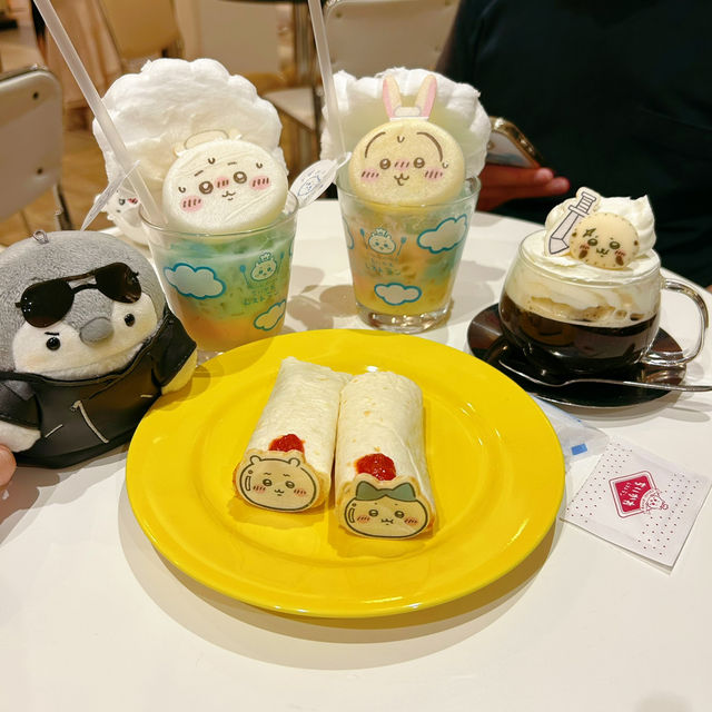 福岡期間限定Chiikawa Cafe🥰