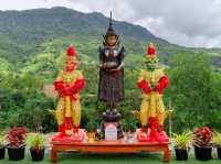 พาครอบครัวเที่ยวทำบุญ วัดป่าคาสามัคคี 🙏🏽