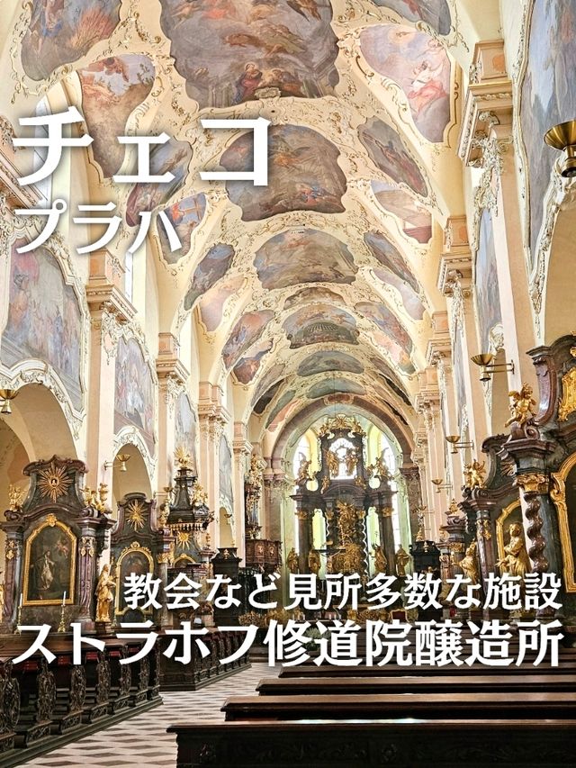【チェコ／プラハ】修道院のクラフトビールが味わえる『ストラホフ修道院醸造所』