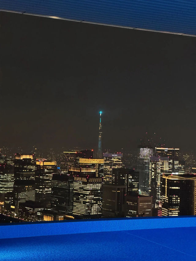 【虎ノ門】東京摩天楼を独り占め🏙10月末までの期間限定絶景バー🥂