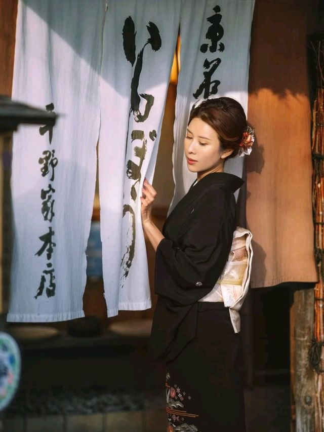 嚟到京都，入鄉隨俗試試穿和服