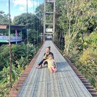 สะพานแขวนภูเขารูปหัวใจ 🩷