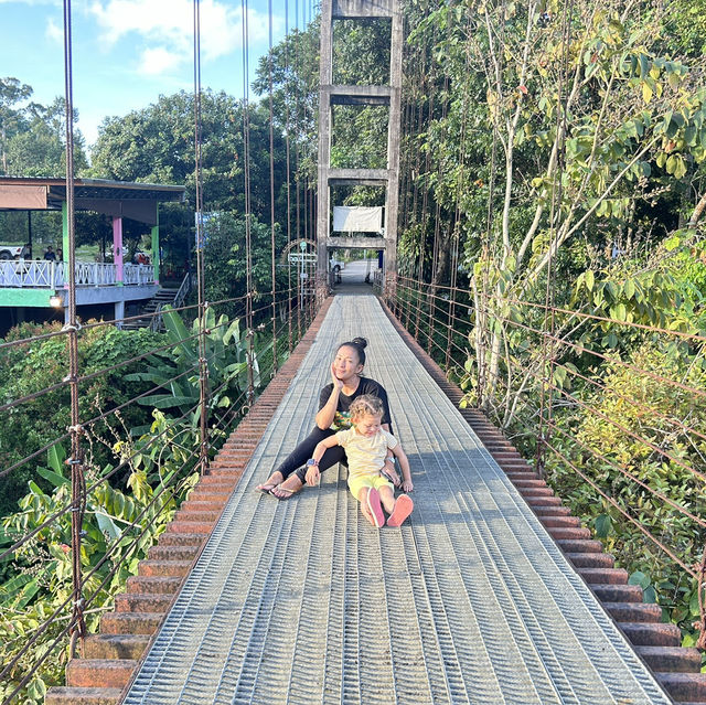 สะพานแขวนภูเขารูปหัวใจ 🩷