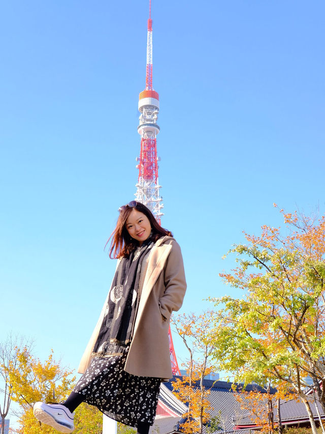 東京賞楓秘境🍁：芝公園！遠眺東京鐵塔🗼最佳位置！ 