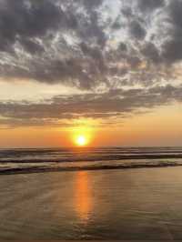 Sunset at Seminyak Beach 