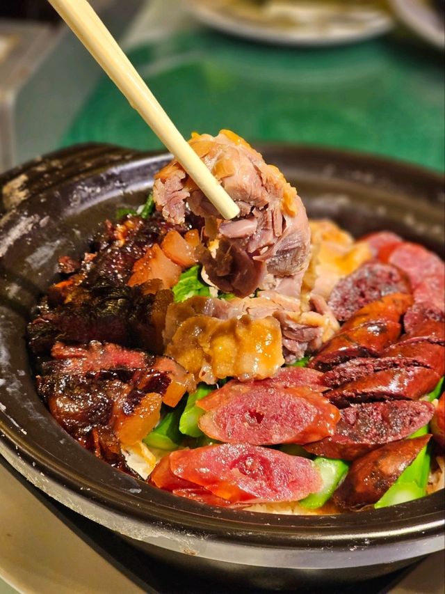 足料蛇羹煲仔飯