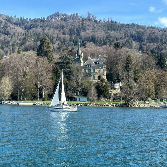 Free amazing cruising at lake Thun