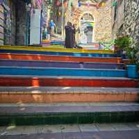 Strolling along Colored Houses of Balat