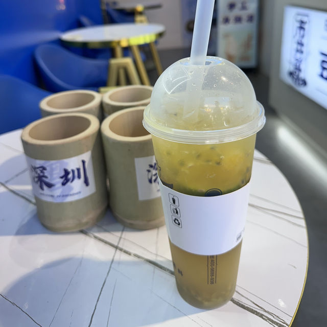 大鵬所城✨東門出口的豆沙牛乳✨