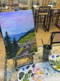 มาทำกิจกรรมที่ friday painting and cafe