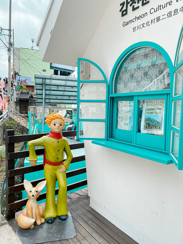 Iconic Vibrant Gamcheon Culture Village in Busan