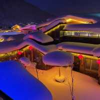 China Snow Town 🛖❄️