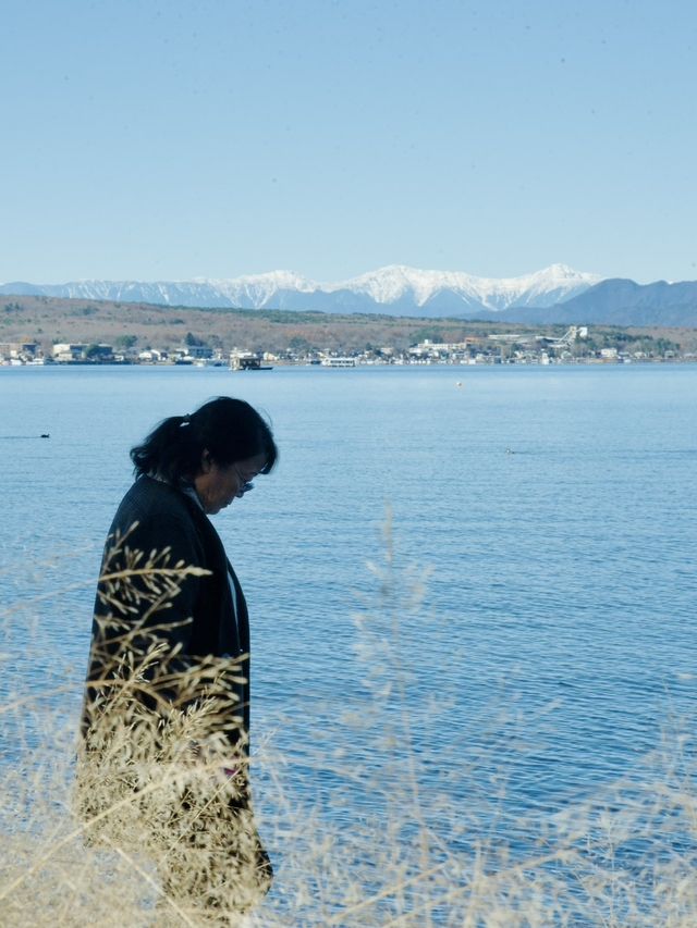 《山中湖》秋から冬の美しい景色に魅せられて