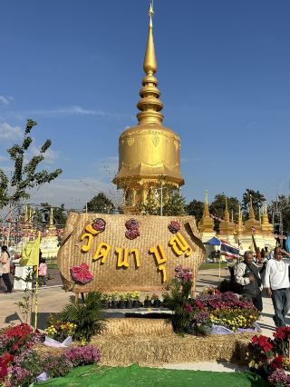 Unseen Chedi in Yasothon