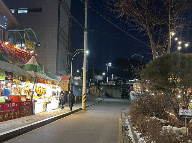 산천어 시장에 다녀오다~