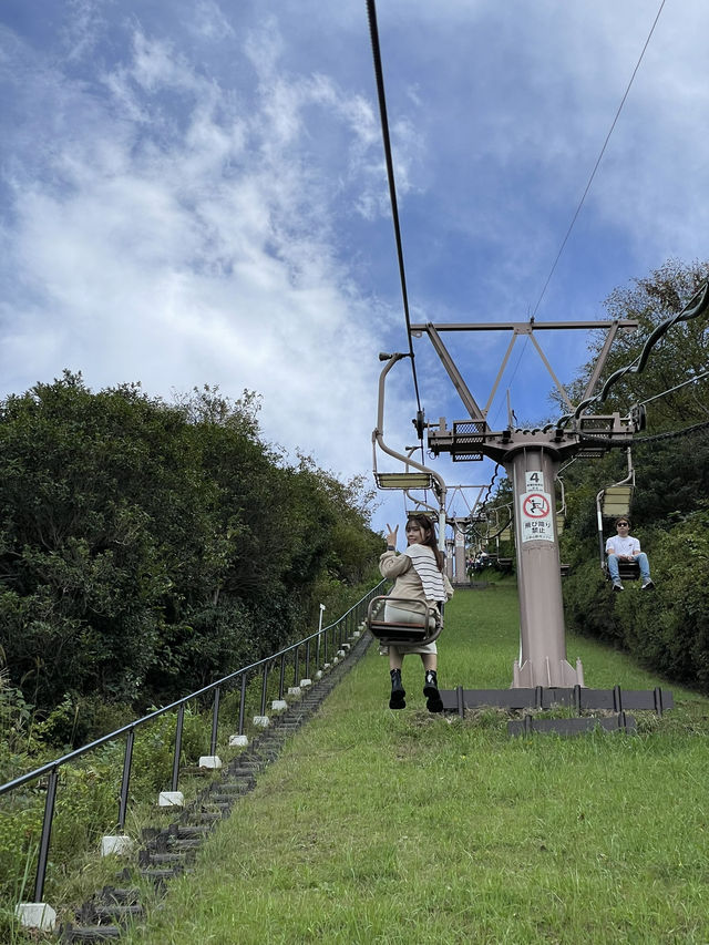 日本東伊豆 小室山 超出片的打卡點
