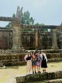 "Prasat Preah Vihear: Cambodia’s Temple in the Sky ☁️"