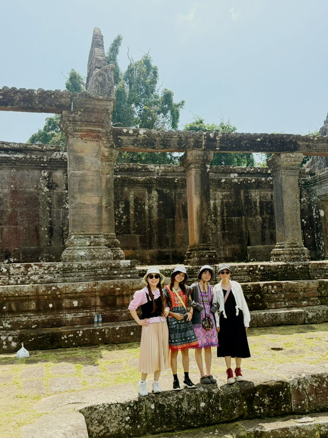 "Prasat Preah Vihear: Cambodia’s Temple in the Sky ☁️"