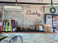 คาเฟ่แบบบ้านๆ  ณ นายายอาม 
