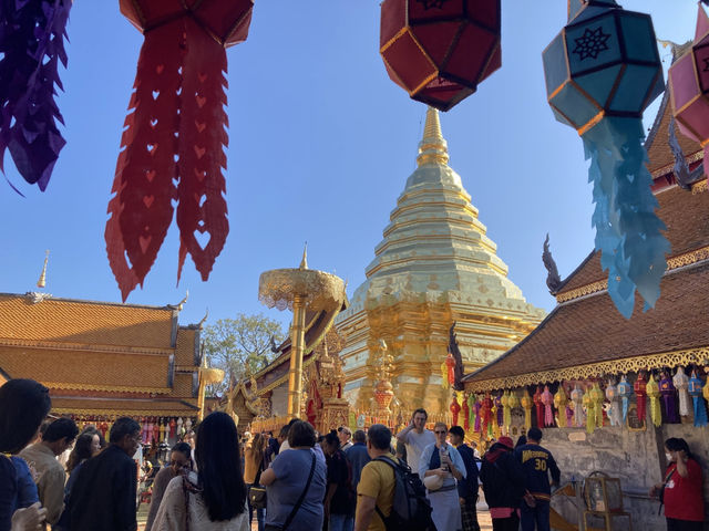 ไหว้พระขอพรดอยสุเทพ พระธาตุประจำปีมะแม 