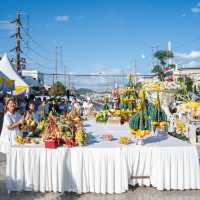 พิธีบวงสรวงท้าวเทพกระษัตรี ท้าวศรีสุนทร