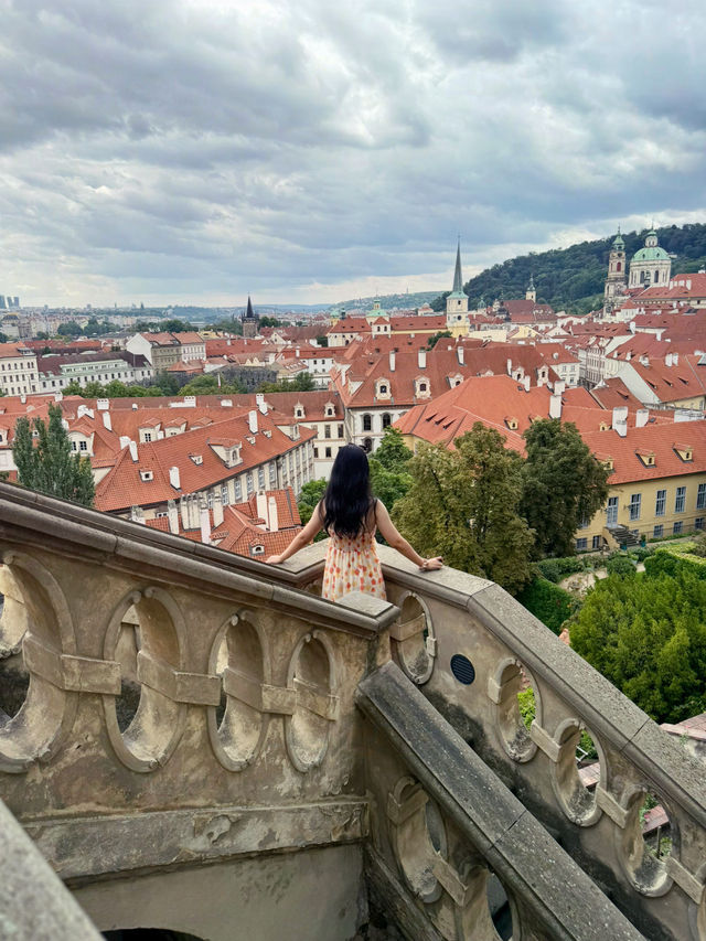 Spring Magic in the Gardens Below Prague Castle