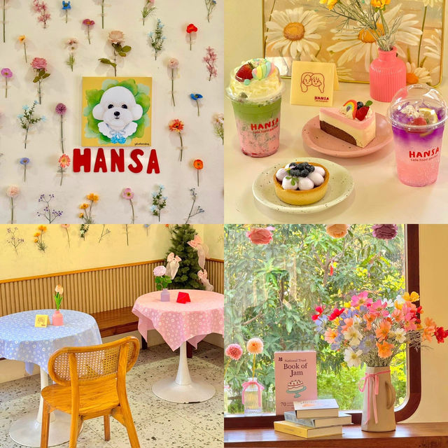 คาเฟ่สุดน่ารัก ฟีลเกาหลีเกาใจเวอร์ 🌸☁️🌈