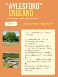 Aylesford itinerary 