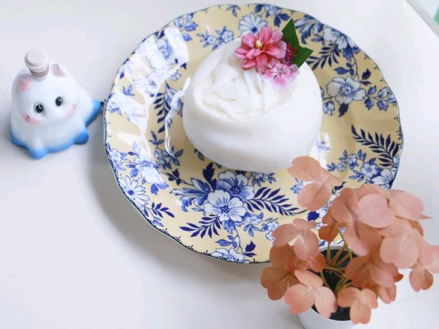 พุดดิ้งน้องแมวที่ Cafe Tiny House 