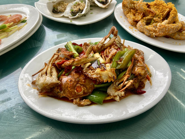 🌊吃在深圳大鵬較場尾✨鮮聚品牌連鎖海鮮餐廳