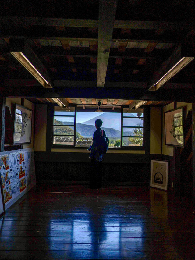 西湖いやしの里根場 🏯🍃 昔ながらの茅葺き屋根の風景に癒される