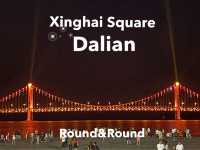 🌆 ดูไฟ ดูสะพานข้ามทะเล Xinghai Square Dalian 🇨🇳