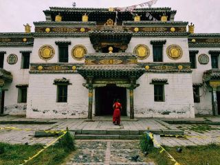 Famous attractions in Kharakhorin, Mongolia: Guangxian Temple, suitable for checking in and taking photos📸