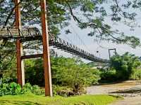 🌉 Tamparuli Suspension Bridge: A Wobbly Walk & Local Flavors!