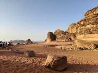 ล่องทะเทราย Wadirum กินชาแบบ Bedouin 