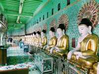 U Min Thonze Pagoda: The Radiant Crescent of Sagaing Hill