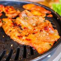 ปิ้งย่างเกาหลีที่มมส.🥓✨
