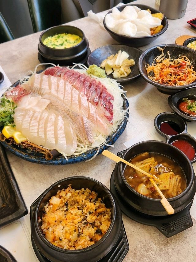 🥰대구 달서구 밑반찬이 잘 나오는 남도횟집🥰