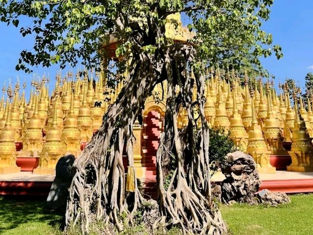 วัดป่าสว่างบุญ สร้างขึ้นบนพื้นที่กว่า 400 ไร่ 