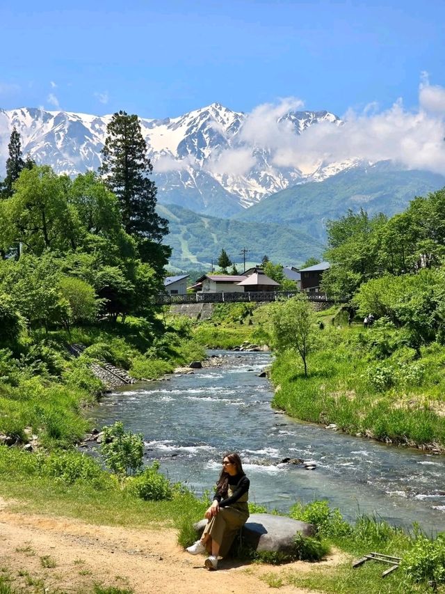 จุดเช็คอินจุดใหม่ แถว Hakuba วิวสวยมาก