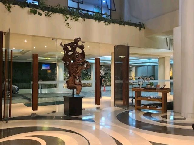 "Urban Oasis Amidst Bali's Bustle"