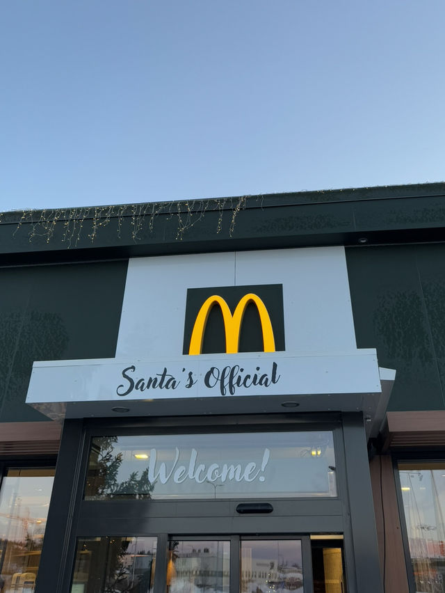 【フィンランド🇫🇮】サンタ🎅🏼公認のマクドナルド⁉️