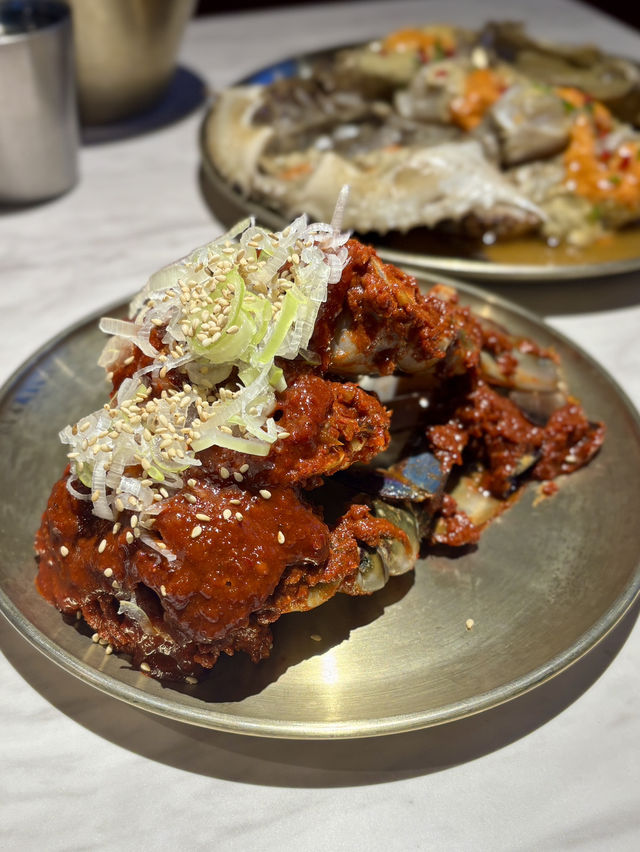【大阪・東梅田】韓国に本店を構える海鮮料理専門店「シンサコッケダン」
