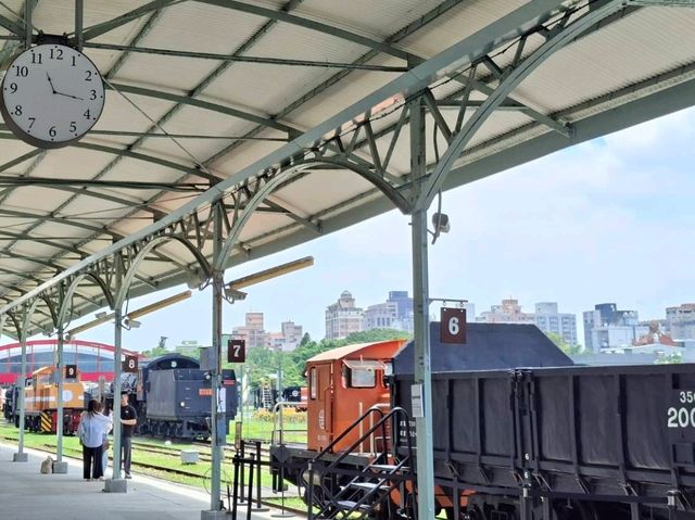 จุดCheck in ที่Hamaxing Railway Cutural Park