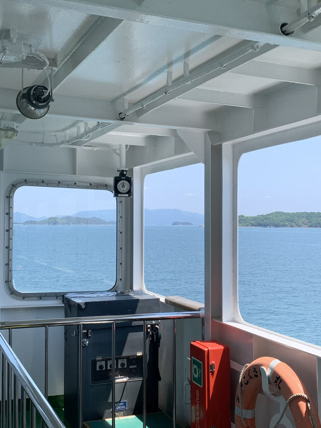 【香川🇯🇵】フェリー⛴️で離島・小豆島の旅へ